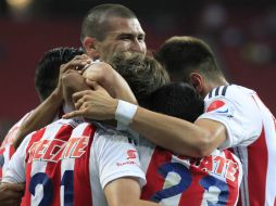 Jorge Enríquez participó en el duelo que el Guadalajara ganó 3-1 a Coras.  /
