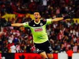 El portero de 22 años señaló que brinda a diario el máximo para no perder la titularidad. TWITTER: @tonoRodriguez1. ESPECIAL /