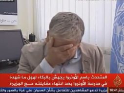 Gunness inició diciendo: 'Los derechos de los palestinos, incluso los de los niños, están siendo negados...'. ESPECIAL /