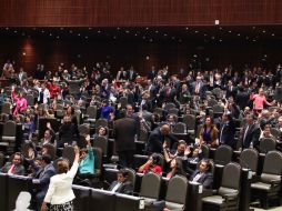 La minuta es aprobada con 333 votos a favor y 125 en contra. SUN /