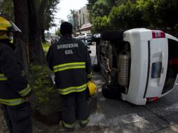 El mayor insistió para que los conductores manejen con precaución gracias a los accidentes que se han presentado en las últimas semanas ESPECIAL /