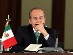 El presidente del PES rechaza que Felipe Calderón esté ligado a su partido. ARCHIVO /