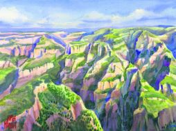 Chihuahua. El divisadero, para deleitar la vista.  /