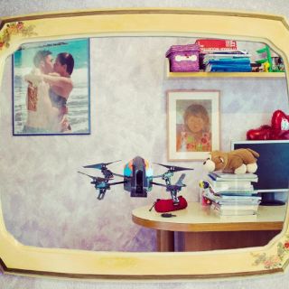 Las 'selfies' de los drones después de la guerra