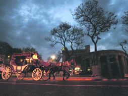 El encanto de la ciudad, sea de día o de noche, se disfruta sobre una calandria.  /