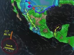 En Jalisco predominan en el pronóstico nubosidad y lluvias. ESPECIAL /