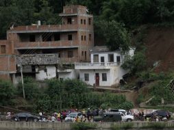 La electricidad se ha cortado y los servicios de comunicación se han afectado en la región. AFP /