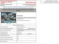 El Sistema Nacional de Protección Civil mantiene este fenómeno en observación. Foto: @conagua_clima. ESPECIAL /