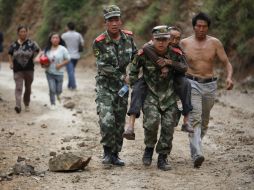 La televisora estatal CCTV dijo que el terremoto fue el más fuerte en Yunan en 14 años. AFP /