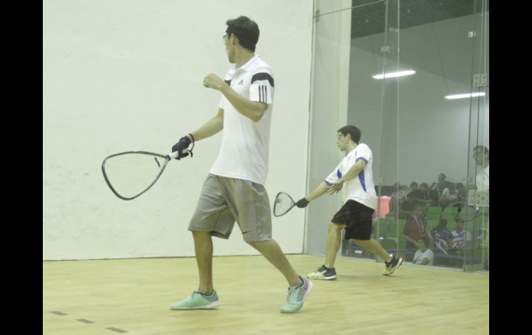 El Racquetbol continuará este lunes en el Polideportivo Revolución.  /
