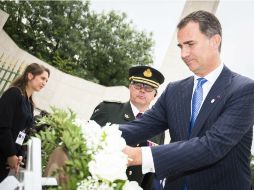 El rey Felipe de España fue uno de los asistentes a la ceremonia. EFE /