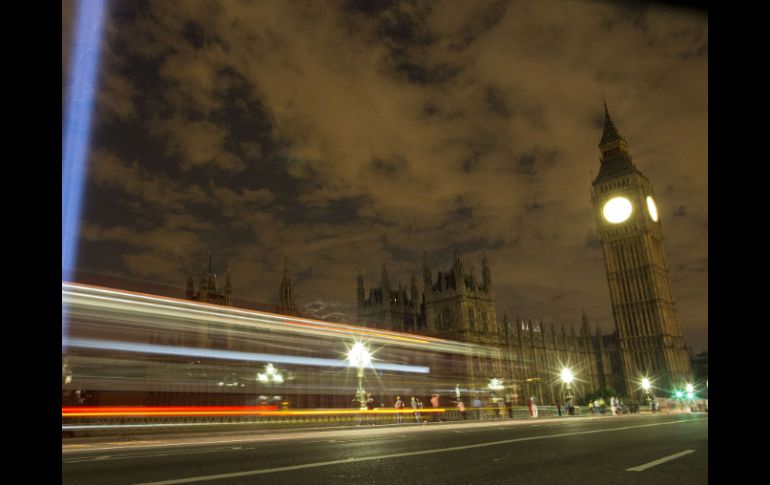 Los hogares de Londres participaron en el evento conmemorativo 'Lights Out'. AFP /