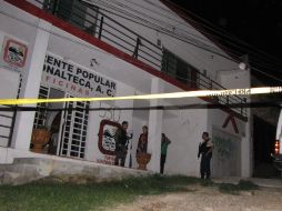 El homicidio tuvo lugar en unas oficina del Frente Popular Tonalteca AC, en Tonalá.  /