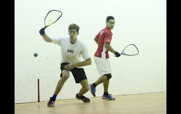 Álvaro Beltrán y Javier Moreno conforman la dupla que avanzó a la siguiente fase, tras derrotar al equipo panameño. MEXSPORT /
