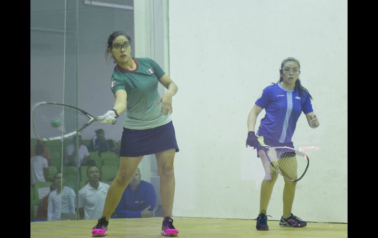 La deportista mexicana derrotó a su rival argentina en dos parciales de 15-10 y 15-11.  /