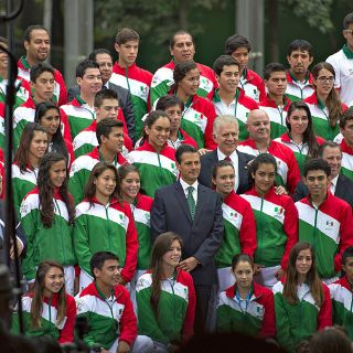 El deporte mexicano se reúne en Los Pinos