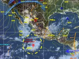 La onda tropical 19 mantendrá potencial de lluvias moderadas en regiones del país. TOMADA DE @conagua_clima  /