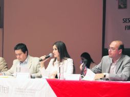 Presentación. La titular del Consejo del Itei, Cynthia Cantero Pacheco. ESPECIAL /