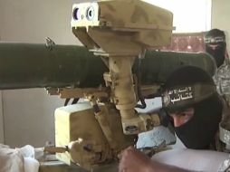 Uno de sus comandantes, con pasamontañas, asegura ''no creemos en los judíos ni en sus maquinaciones''. ESPECIAL /