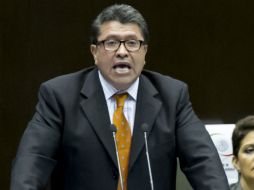 Ricardo Monreal indica que desde 2013 se fueron realizando depósitos extraordinarios a la bancada de MC. ARCHIVO /