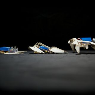 Crean robots que se ensamblan solos