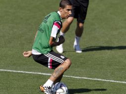 Ángel Di María seguirá jugando para el Real Madrid. EFE /