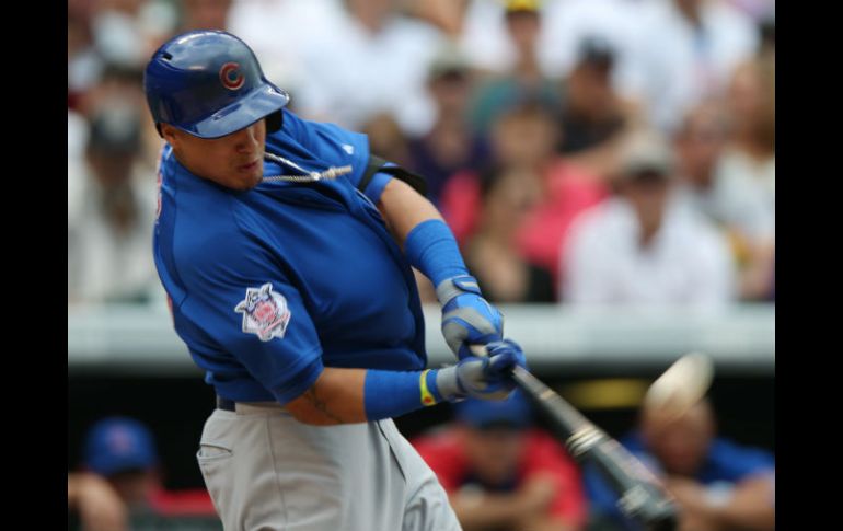 Javier Báez acumula un promedio de .286 en 14 turnos al bat en 3 juegos. AP /