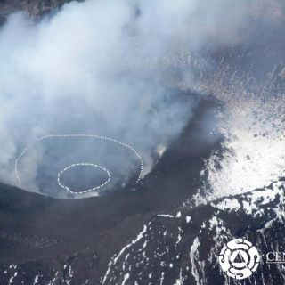 Explosiones continúan en el Popocatépetl; nace un nuevo domo