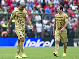 Ante Toluca y Chivas, los capitalinos cayeron pese a jugar con 11 y sus rivales con 10. MEXSPORT /