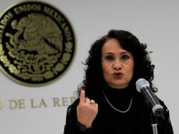 Dolores Padierna indica señala que el salario de un legislador es suficiente por el trabajo que realiza. ARCHIVO /