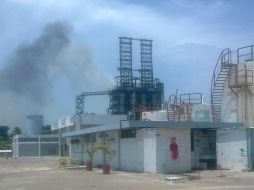 El flamazo en la refinería de Ciudad Madero, Tamaulipas, dejó como saldo un trabajador muerto. TOMADA DE @dect1608  /