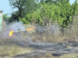 Violencia. Dos civiles murieron a consecuencias de ataque de artillería contra el centro de Donetsk. EFE /