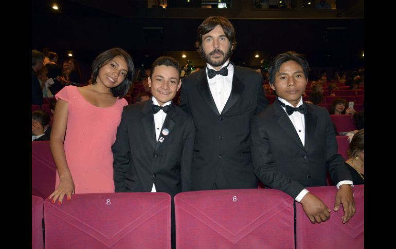El elenco y director del filme en el pasado festival de Cannes, en mayo de 2013. ARCHIVO /