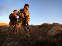 Las fuerzas kurdas son otra minoría religiosa iraquí, con quienes los yazidíes esperan contar tras el ultimátum del EI. AFP /