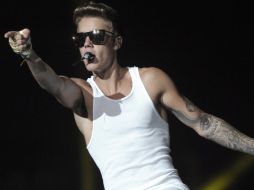 'Justin Bieber es un gran ejemplo', dice la cantante. ARCHIVO /