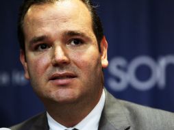 El presidente de Acción Nacional Jalisco, Miguel Monraz insta a todos los panistas a cooperar para cumplir la meta. ARCHIVO /