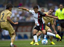 González fue el autor del gol del triunfo ante Pumas. MEXSPORT /
