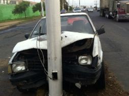 Se presume que el conductor pudo sufrir un paro cardiorrespiratorio antes del accidente vial.  /