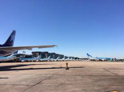 Usuarios en redes sociales muestran su molestia por el paro. Se desconoce cuánto tiempo durará la huelga. Foto: ‏@ximedeluca. ESPECIAL /