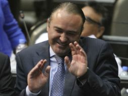 El coordinador del grupo de diputados panistas federales, Luis Alberto Villarreal, está en medio de la polémica. ARCHIVO /