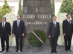 Enrique Peña Nieto encabeza el 50 Aniversario Luctuoso de Isidro Fabela en Atlacomulco. TOMADA DE presidencia.gob.mx  /