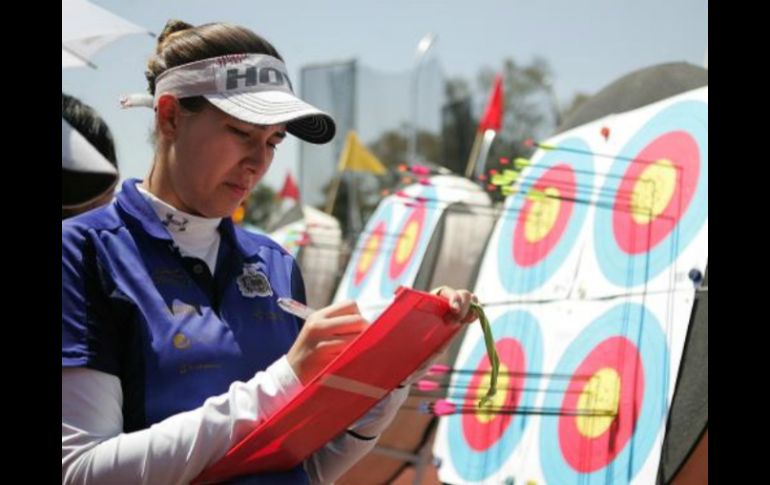 La deportista busca quedar entre los tres primeros lugares en Lausana. ESPECIAL /