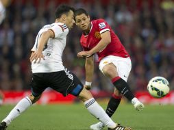 Hernández no tuvo una destacada participación al ataque con su equipo, ya que no contó con oportunidades de gol. AP /