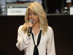 La intérprete ha evitado a la prensa y no ha mostrado su abdomen en redes sociales. ARCHIVO /