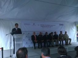 Autoridades invitan a la Plaza Liberación a conocer sobre seguridad pública y prevención del delito. Foto: @ramirohdezg. ESPECIAL /