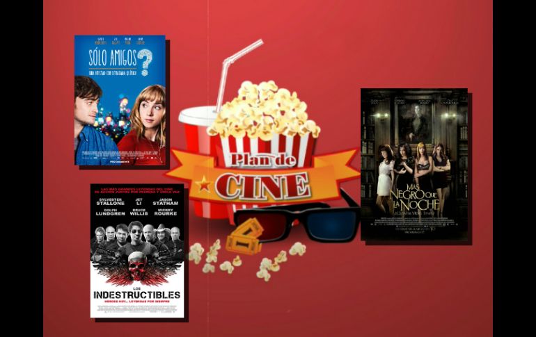 También se estrenan 'Los indestructibles 3' y 'Solo amigos'. ESPECIAL /