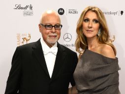 Al esposo de Dion, Rene Angelil, le extirparon un tumor cancerígeno el pasado diciembre. AFP /