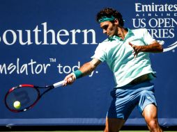 Segundo en la siembra, el helvético arrancó con un efectivo servicio. EFE /