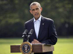 Obama da una conferencia de prensa sobre la situación con Iraq. ARCHIVO /