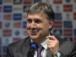 Martino dijo que siempre quiso dirigir al equipo de su país y agradeció la oportunidad. AFP /